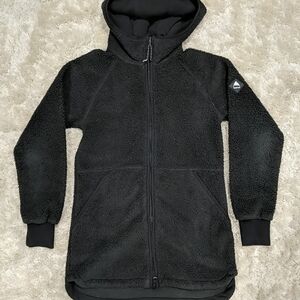 Burton Black Minxy Fleece Full Zip Women's Jacket